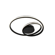 Lustre LED avec télécommande VECTOR ARCADIA 56W, Lumière Froide/Chaude/Neutre, Dimmable, Noir