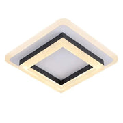 Lustre LED VIVIAN 24W, Lumière Froide/Chaude/Neutre, Blanc