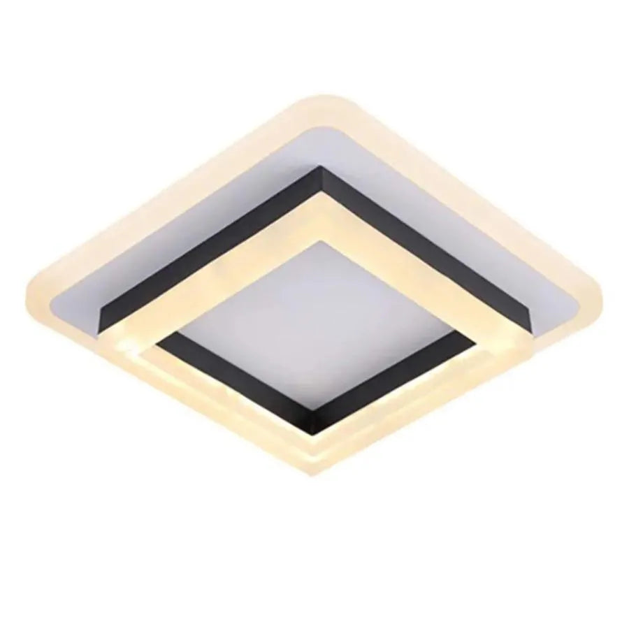 Lustre LED VIVIAN 24W, Lumière Froide/Chaude/Neutre, Blanc