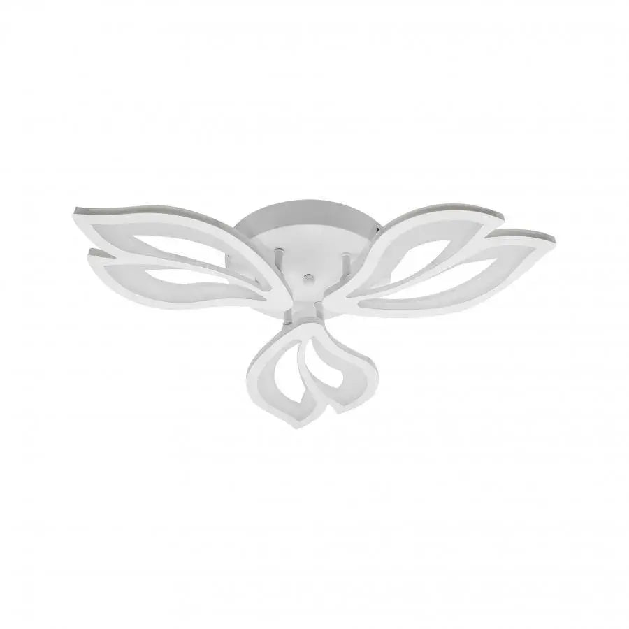 Lustre LED avec télécommande LILY 40W, 3 Éléments, Lumière Froide/Chaude/Neutre, Dimmable, Blanc