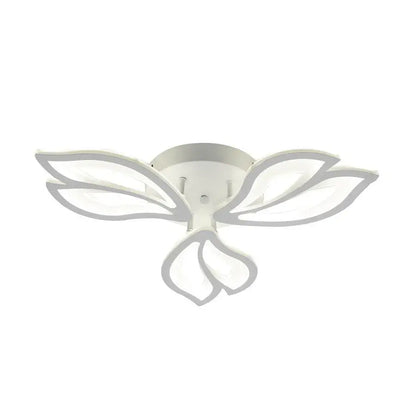 Lustre LED avec télécommande LILY 40W, 3 Éléments, Lumière Froide/Chaude/Neutre, Dimmable, Blanc
