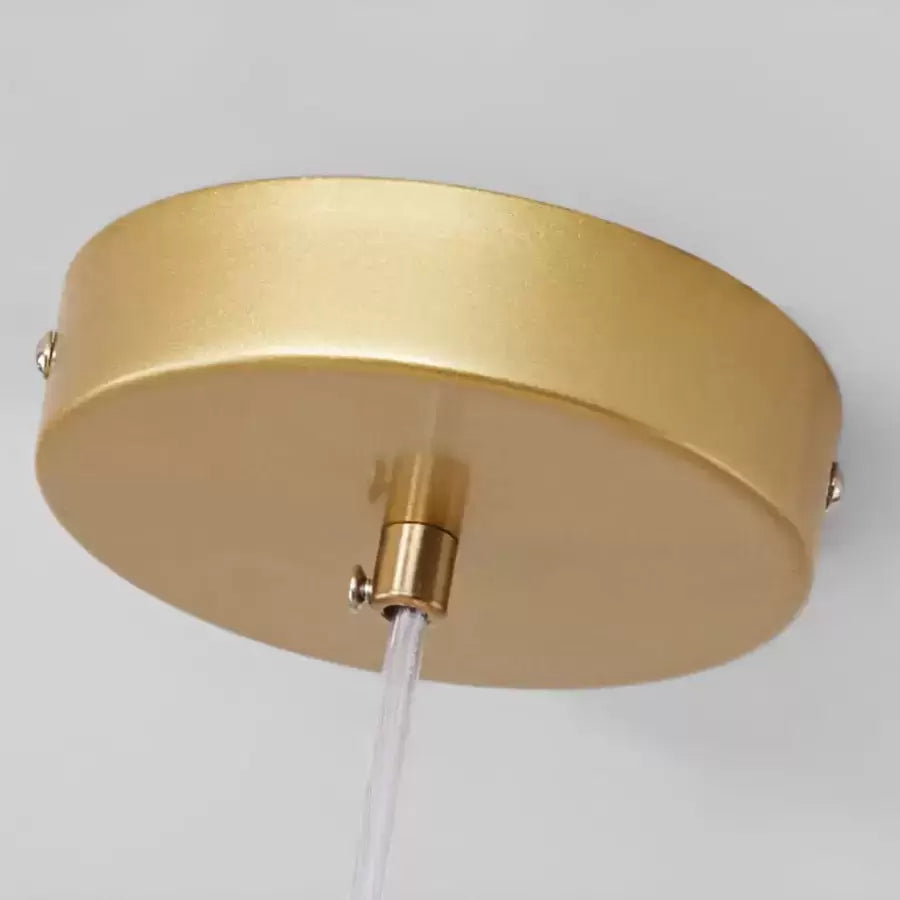 Lustre à ampoule moderne LOFT Pavilion, 7x G9, Or, Métal, Hauteur réglable