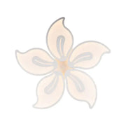 Lustre LED avec télécommande JASMINE 66W, 5 pétales, Lumière Froide/Chaude/Neutre, Dimmable, Blanc