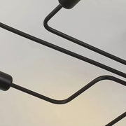 MODERNIST Hexa 6 Lustre, 6x E27, Noir, Design Moderne