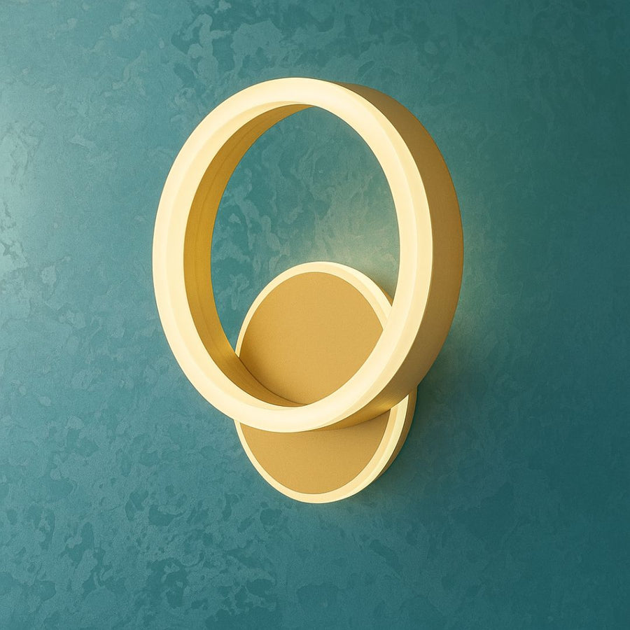 Applique LED Dario, 33W, Lumière Froide/Chaude/Neutre, Or