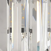 BLOIS Piccolo Lustre en cristal, 2xE14, Noir