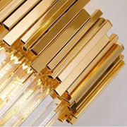 BLOIS Piccolo Lustre en cristal, 2xE14, Doré