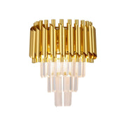 VERSAILLES Lustre Piccolo en Cristal, 2xE14, Doré