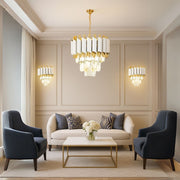 VERSAILLES Lustre Piccolo en Cristal, 2xE14, Blanc