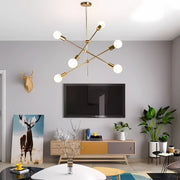 Lustre Dariya, 3 bras, 6x E27, métal, doré