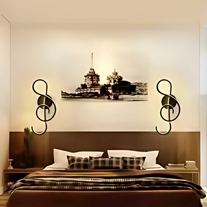 Aplica LED Cheia Sol 34W Lumina Rece/Calda/Neutra Metal Negru Aplice de Interior Default Title Alessandro Design