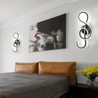 Aplica LED Cheia Sol 34W Lumina Rece/Calda/Neutra Metal Negru Aplice de Interior Default Title Alessandro Design