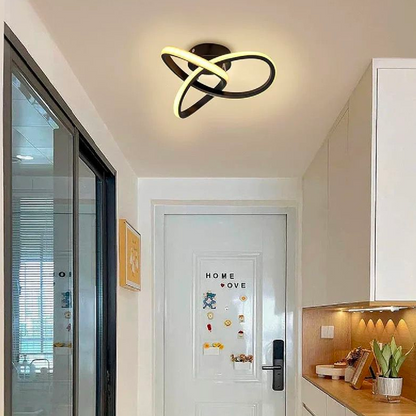Lustre LED VERTEX Infinitum 13W, Lumière Froide/Chaude/Neutre, Noir