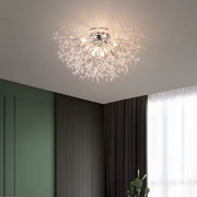 Lustre en cristal RONDO Vivace, 8x G9, diamètre 60cm, argent brillant