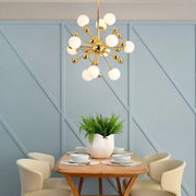 Lustre Auriemma, 78x107cm, 12xG9, Or