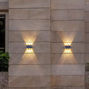 Applique d'extérieur LED Solaris, 6 sources lumineuses, lumière chaude, noir