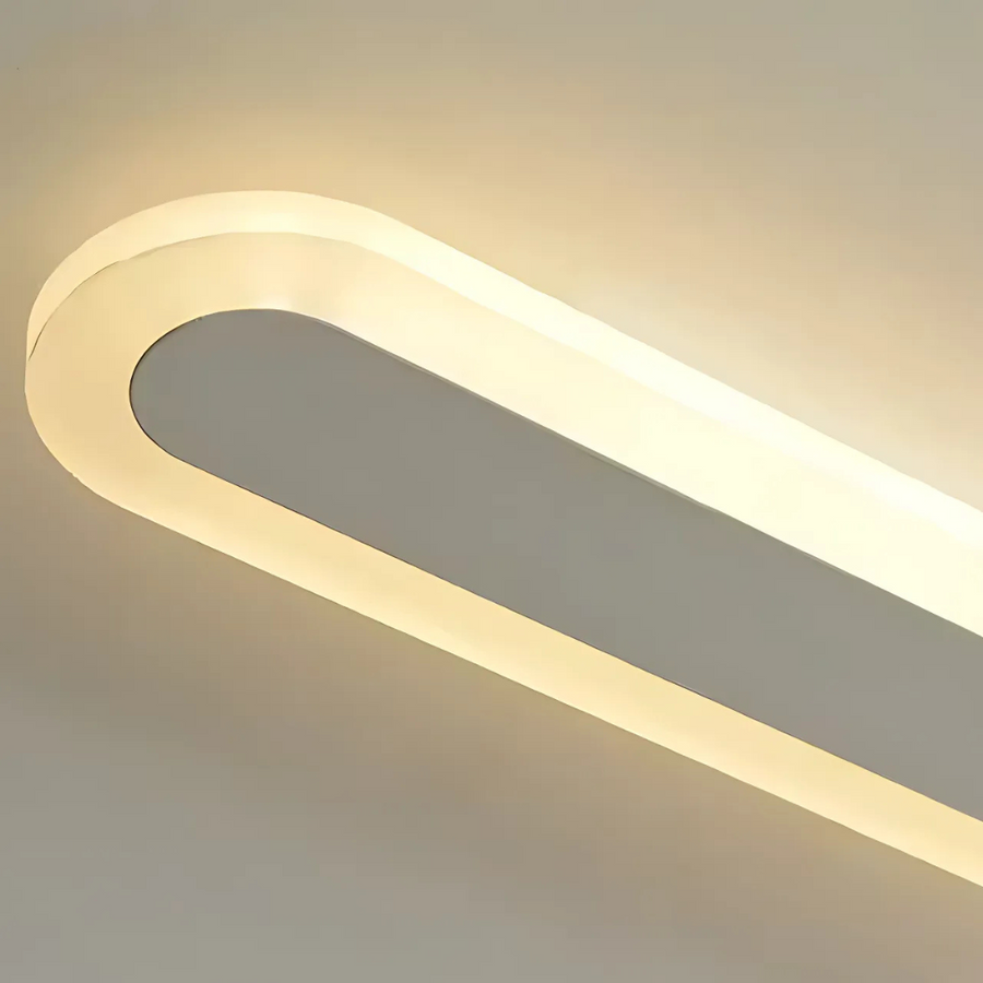 Applique murale d'extérieur LED SUHA, Longueur 50cm, 6W, IP65, Métal, Linéaire, Blanc