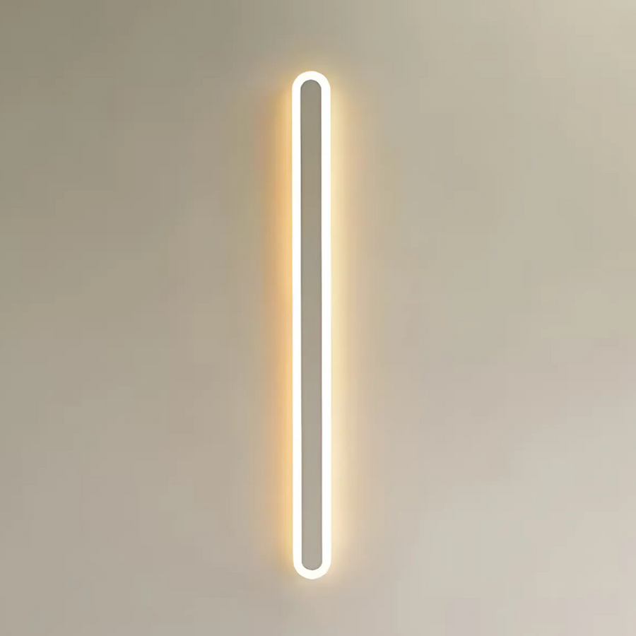 Applique murale d'extérieur LED SUHA, Longueur 60cm, 8W, IP65, Métal, Linéaire, Blanc