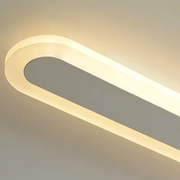 Applique murale d'extérieur LED SUHA, Longueur 60cm, 8W, IP65, Métal, Linéaire, Blanc