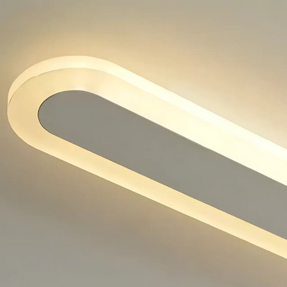 Applique murale d'extérieur LED SUHA, Longueur 60cm, 8W, IP65, Métal, Linéaire, Blanc