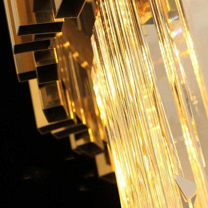 BALMORAL Magno Lustre en cristal, 9x E14, diamètre 60 cm, doré, hauteur réglable