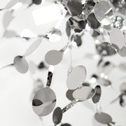 Lustre moderne, CAPRICIO Allegro, 2xE14, diamètre 40 cm, chrome brillant, hauteur réglable