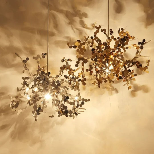 Candélabre moderne, CAPRICIO Allegro, 2xE14, diamètre 40 cm, or, hauteur réglable Candélabre moderne Titre par défaut Alessandro Design
