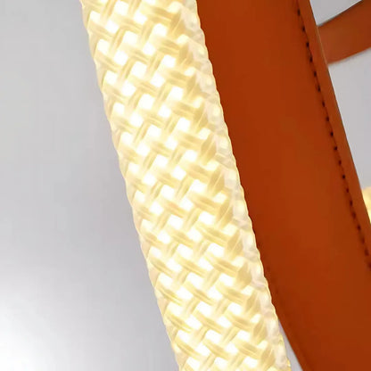 Lustre moderne, LED, ARIA Largo, 34W, Lumière chaude, Marron