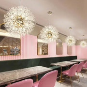 Lustre en cristal de Schönbrunn, 12x G9, diamètre 60 cm, or brillant, hauteur réglable