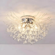 Lustre en cristal RONDO Vivace, 6x G9, diamètre 49cm, argent brillant