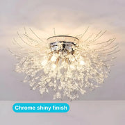 Lustre en cristal RONDO Vivace, 6x G9, diamètre 49cm, argent brillant