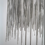 Lustre LED suspendu avec télécommande ILLUMINA MAGNUS, 38W, Lumière Froide/Chaude/Neutre, Dimmable, Chrome Brillant