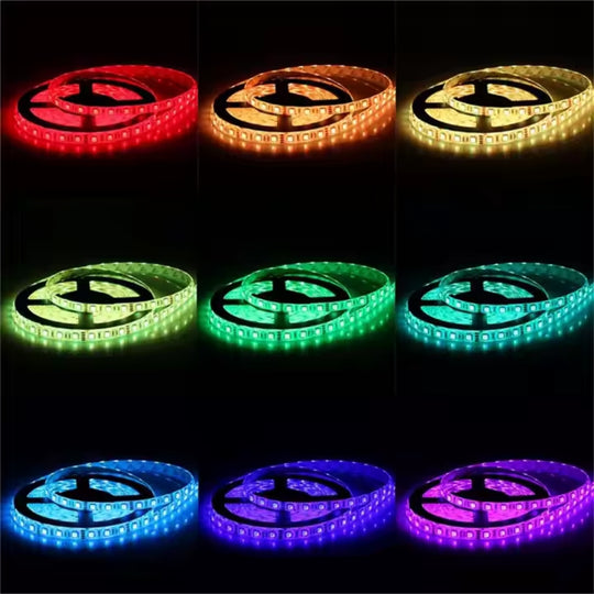 Kit Bande LED 2835 avec télécommande, RVB, 10W/m, 5m, IP44 Titre par défaut Alessandro Design