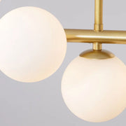 Lustre à ampoule moderne LOFT Pavilion, 11x G9, Or, Métal, Hauteur réglable