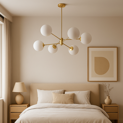 Lustre suspendu LOFT, 6x E27, Or