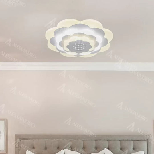 Lustre LED NEXA 3D, 20W, diamètre 24cm, lumière froide/chaude/neutre, lustres LED blancs Default Title Alessandro Design
