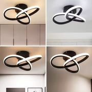 Lustre LED VERTEX Infinitum 13W, Lumière Froide/Chaude/Neutre, Noir