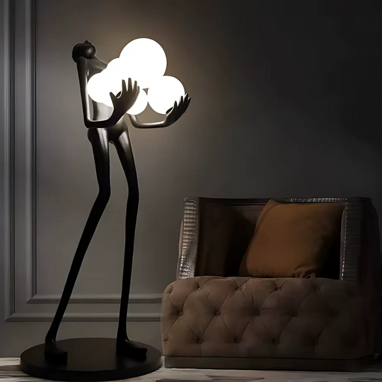 Lampe Living Eleganza, 6x G9, Noir Veioze & Default Title Alessandro Design lampe