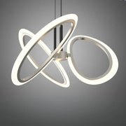 Lustre LED suspendu avec télécommande RIMINI 52W, 3 Éléments, Lumière Froide/Chaude/Neutre, Dimmable, Doré