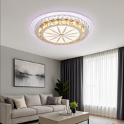Lustre LED avec télécommande DAVIDE RGB 70W, Lumière Bleue/Froide/Chaude, Dimmable, Blanc