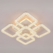 Lustre LED Astrid avec télécommande, 134 W, variable, blanc