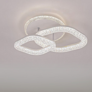 Lustre LED Asgard avec télécommande, lumière à intensité variable, blanc