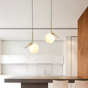 LOFT Haven Lustre, 1x E27, Blanc Doré, Métal, Hauteur Réglable, Moderne