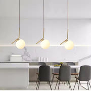 LOFT Haven Lustre, 1x E27, Blanc Doré, Métal, Hauteur Réglable, Moderne