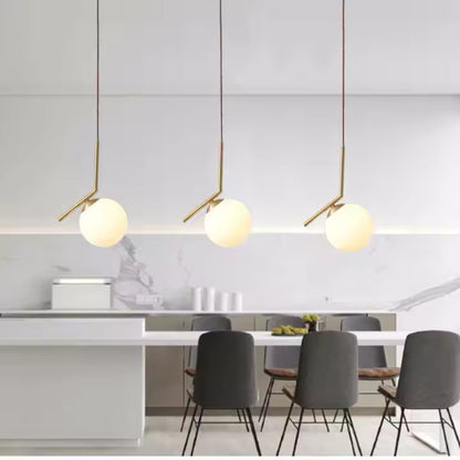 LOFT Haven Lustre, 1x E27, Blanc Doré, Métal, Hauteur Réglable, Moderne