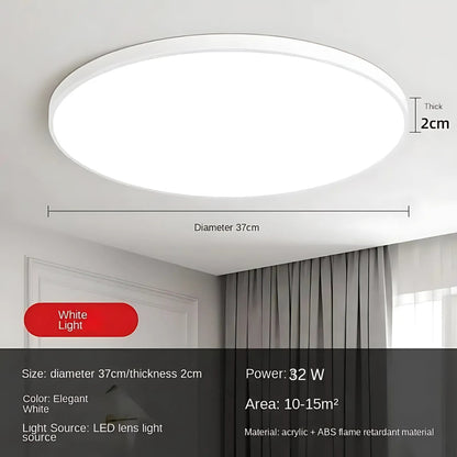 Plafonnier LED SOLIS 37cm 33W Lumière Blanc Froid