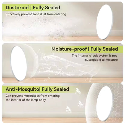 Plafonnier LED SOLIS 37cm 33W Lumière Blanc Froid