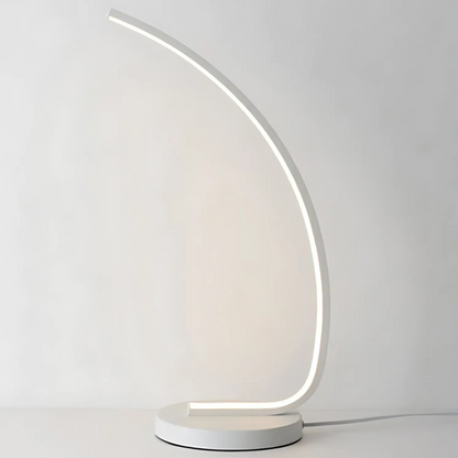 LED Veioza Nemesis, 10 W, lumière froide/chaude/neutre, métal et acrylique, blanc