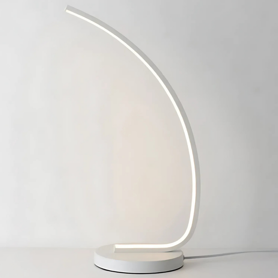 LED Veioza Nemesis, 10 W, lumière froide/chaude/neutre, métal et acrylique, blanc