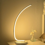 LED Veioza Nemesis, 10 W, lumière froide/chaude/neutre, métal et acrylique, blanc